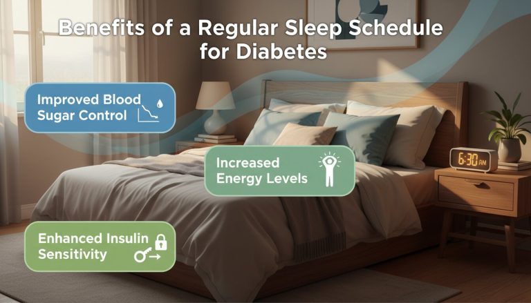 Regular Sleep Schedule for Diabetes